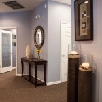 Interior office photo of hallway